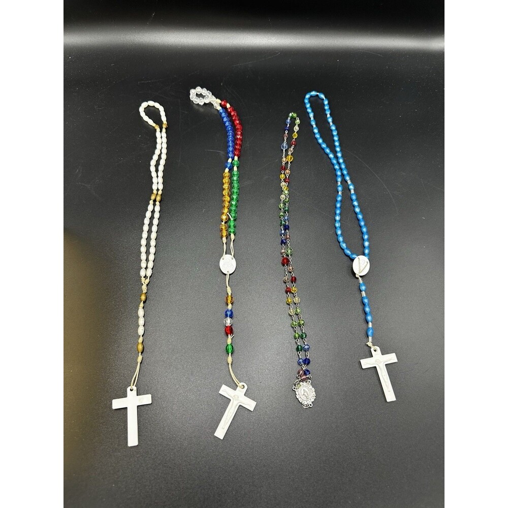 Vintage Rosary Crucifix Lot